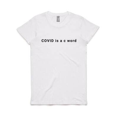 B&W COVID Is A C Word Thumbnail