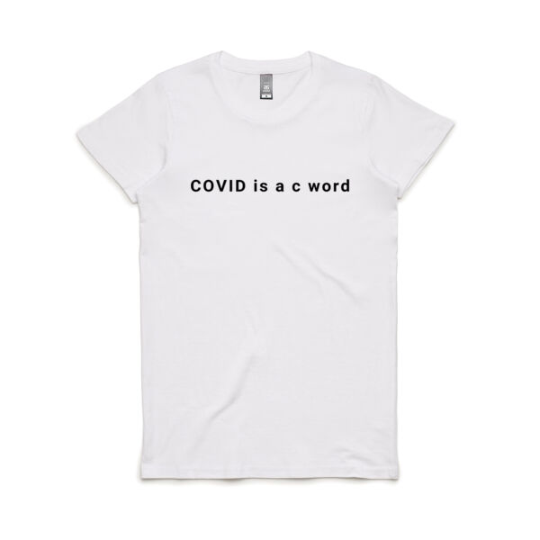 B&W COVID Is A C Word Thumbnail